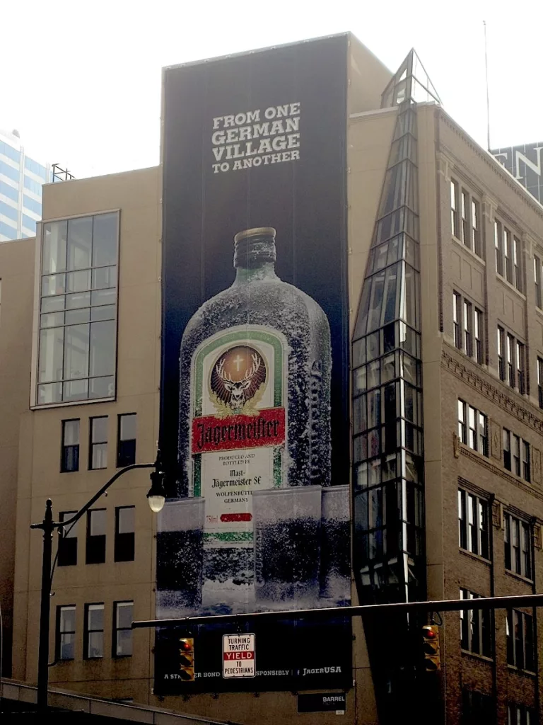 Jagermeister Columbus Ohio OOH Billboard